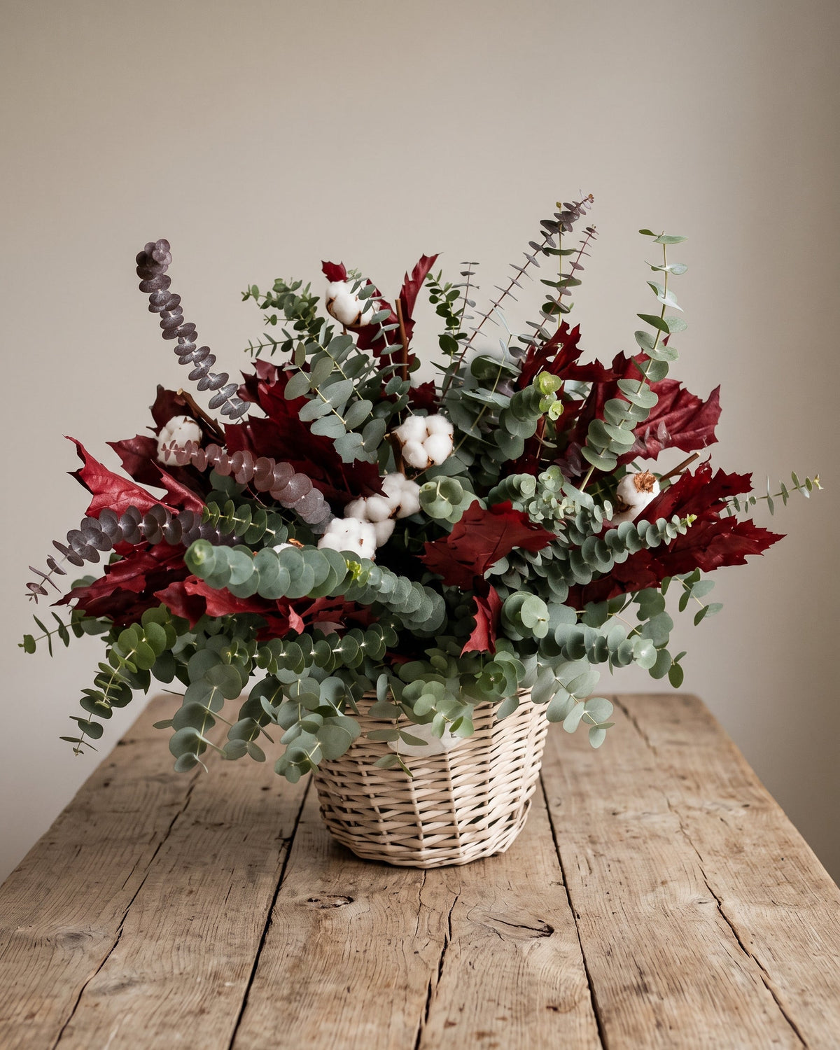 Taller de Cesta de flores secas y preservadas de Invierno Sábado 7 de noviembre 17h