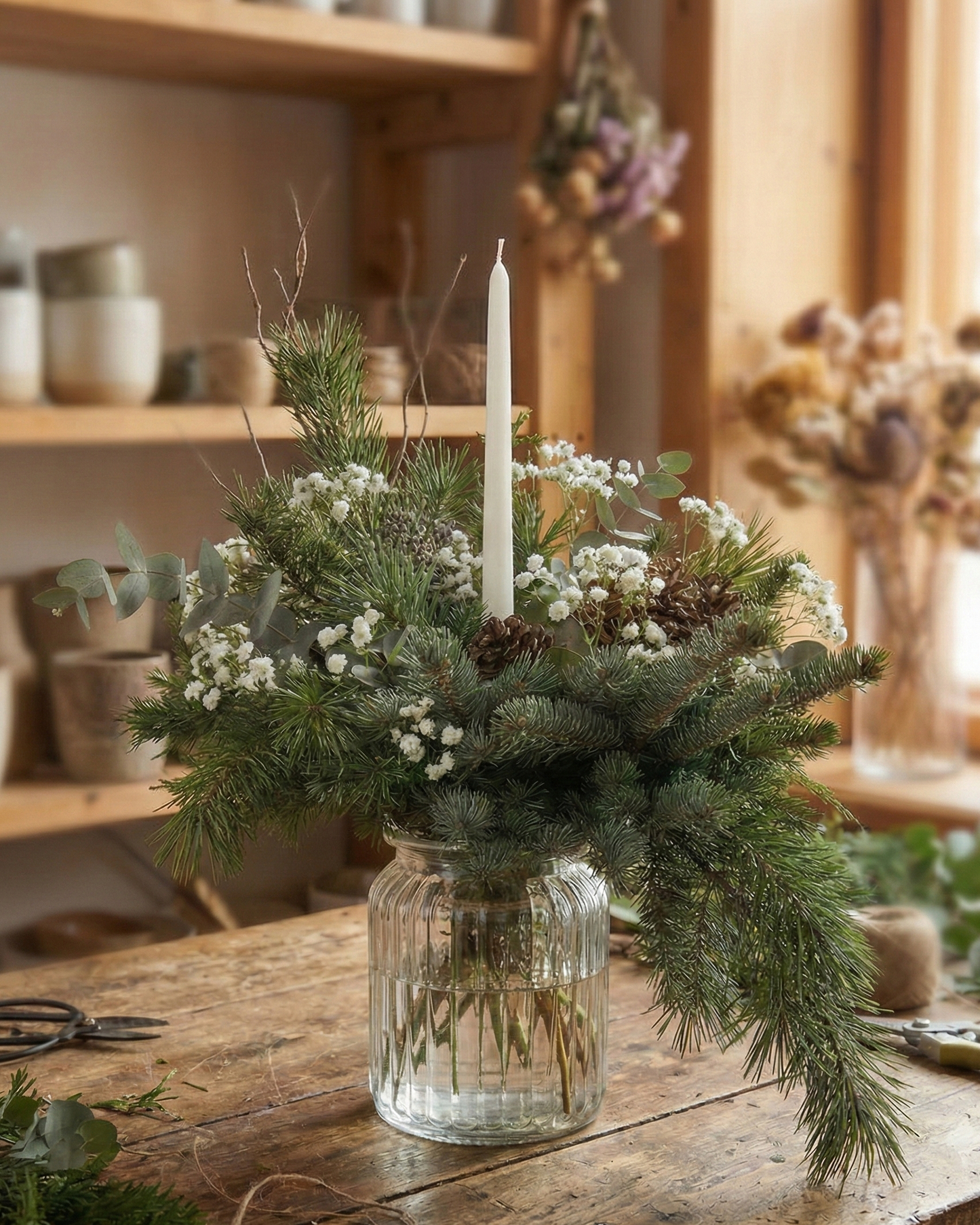 Taller Jarrón Cozy Winter Sábado 10 de enero 17h