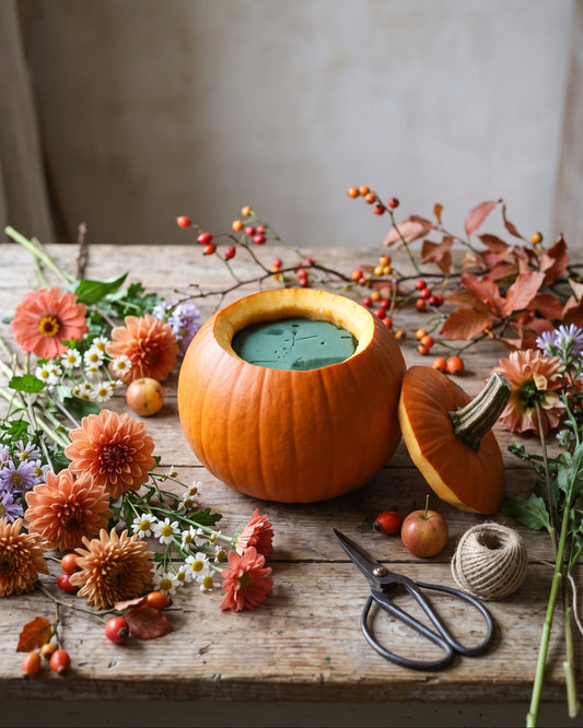 Taller Calabaza de flor de Otoño Domingo 25 de Octubre 11h